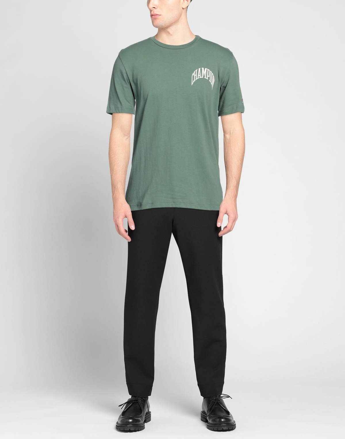 Champion Mens T-shirt Light in Green
