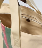 Gucci Web Stripe canvas tote bag
