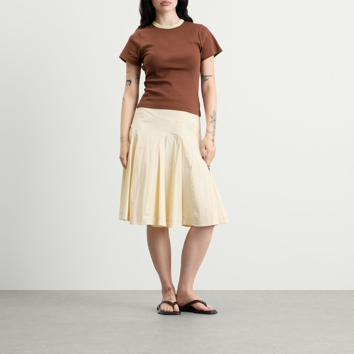 Hosbjerg Women's Babette T-Shirt in Brown