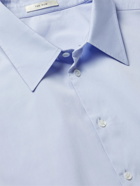 The Row - Lukre Oversized Cotton-Poplin Shirt - Blue