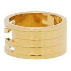 Fendi Gold Logo Ring