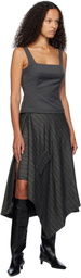 REMAIN Birger Christensen Gray Suiting Top