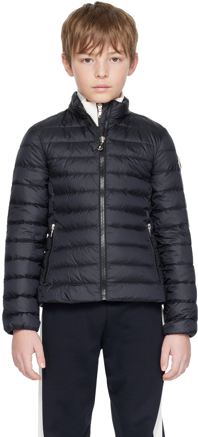 Moncler Enfant Kids Navy Kaukura Down Jacket Moncler Enfant