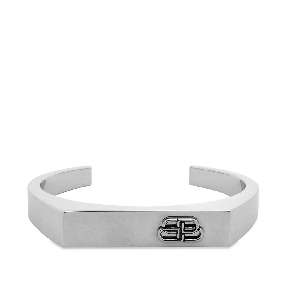 rygrad afslappet sang Balenciaga BB Logo Bangle Balenciaga