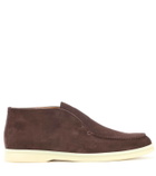 Loro Piana Open Walk suede boots