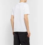 Craig Green - Slim-Fit Embroidered Panelled Cotton-Jersey T-Shirt - White
