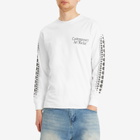 MARKET Men's Infinity Gourd Ls T-Shirt in White