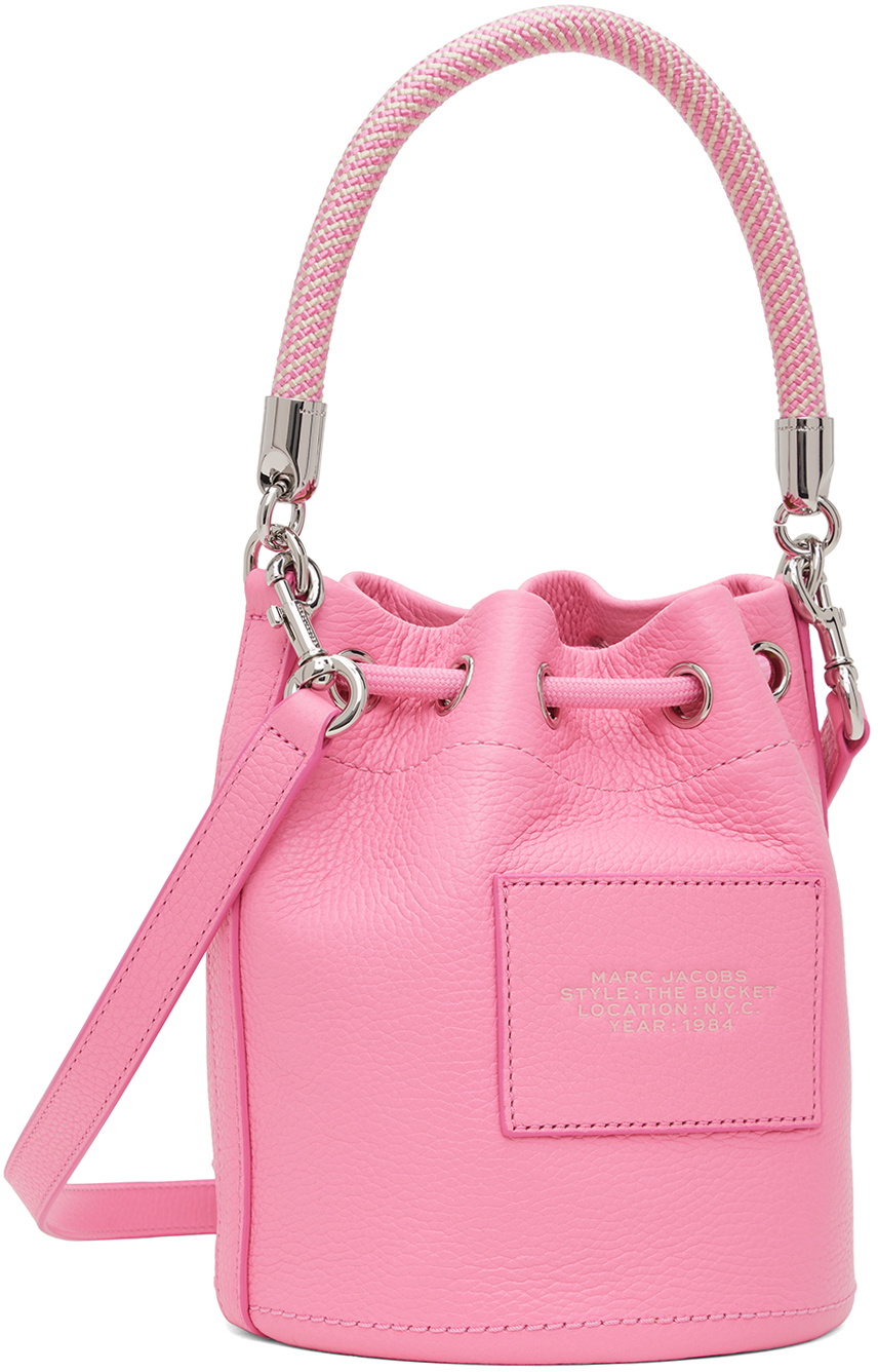 Marc Jacobs Pink 'The Leather Bucket' Bag Marc Jacobs
