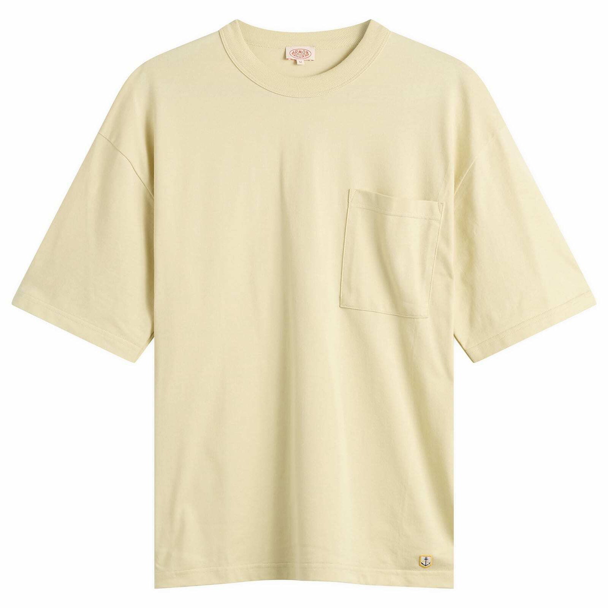 Armor-Lux Men's Heavyweight Pocket T-Shirt in Gravel