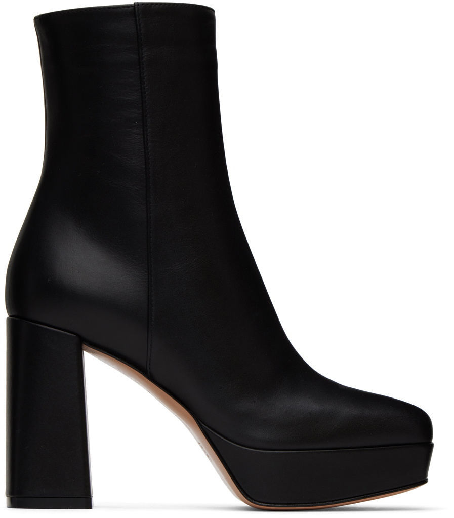 Gianvito Rossi Black Daisen Boots Gianvito Rossi