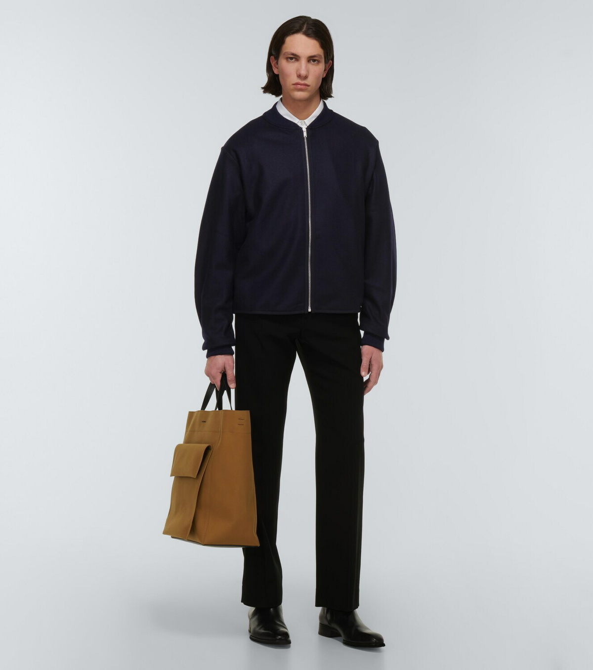 Jil Sander Wool bomber jacket Jil Sander