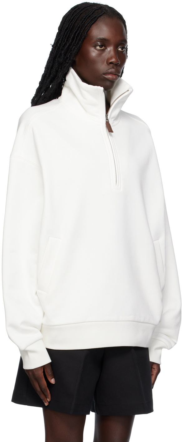 Fax Copy Express SSENSE Exclusive White Sweater