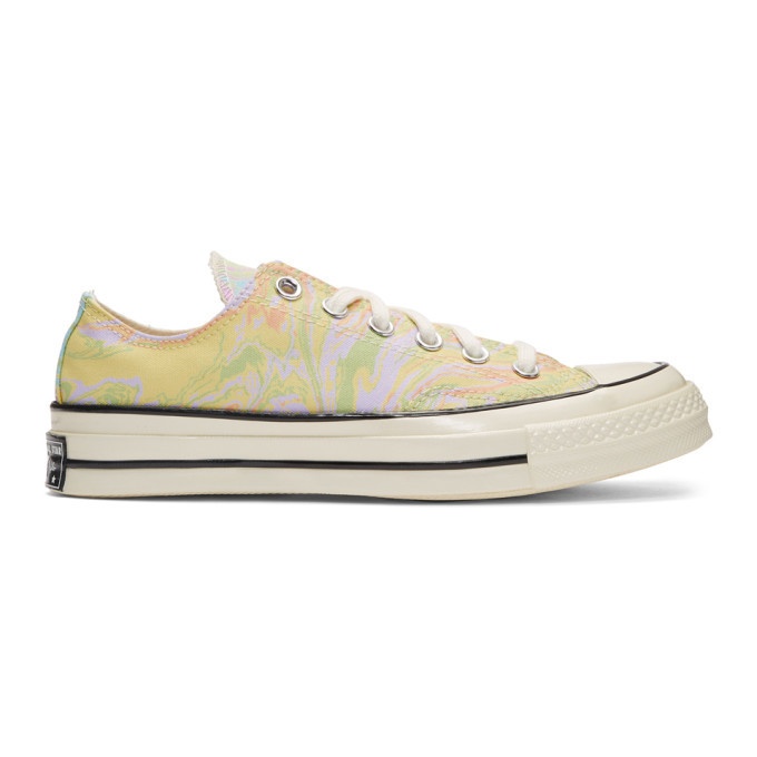 Photo: Converse Multicolor Marble Chuck 70 OX Low Sneakers