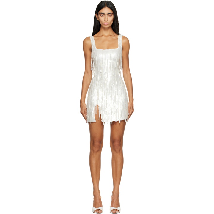 Photo: Staud White 'Le Sable' Minidress
