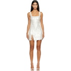 Staud White 'Le Sable' Minidress