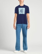 Just Cavalli Mens T-shirt in Navy