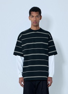 Comme des Garçons Homme Striped Cotton Jersey T-Shirt