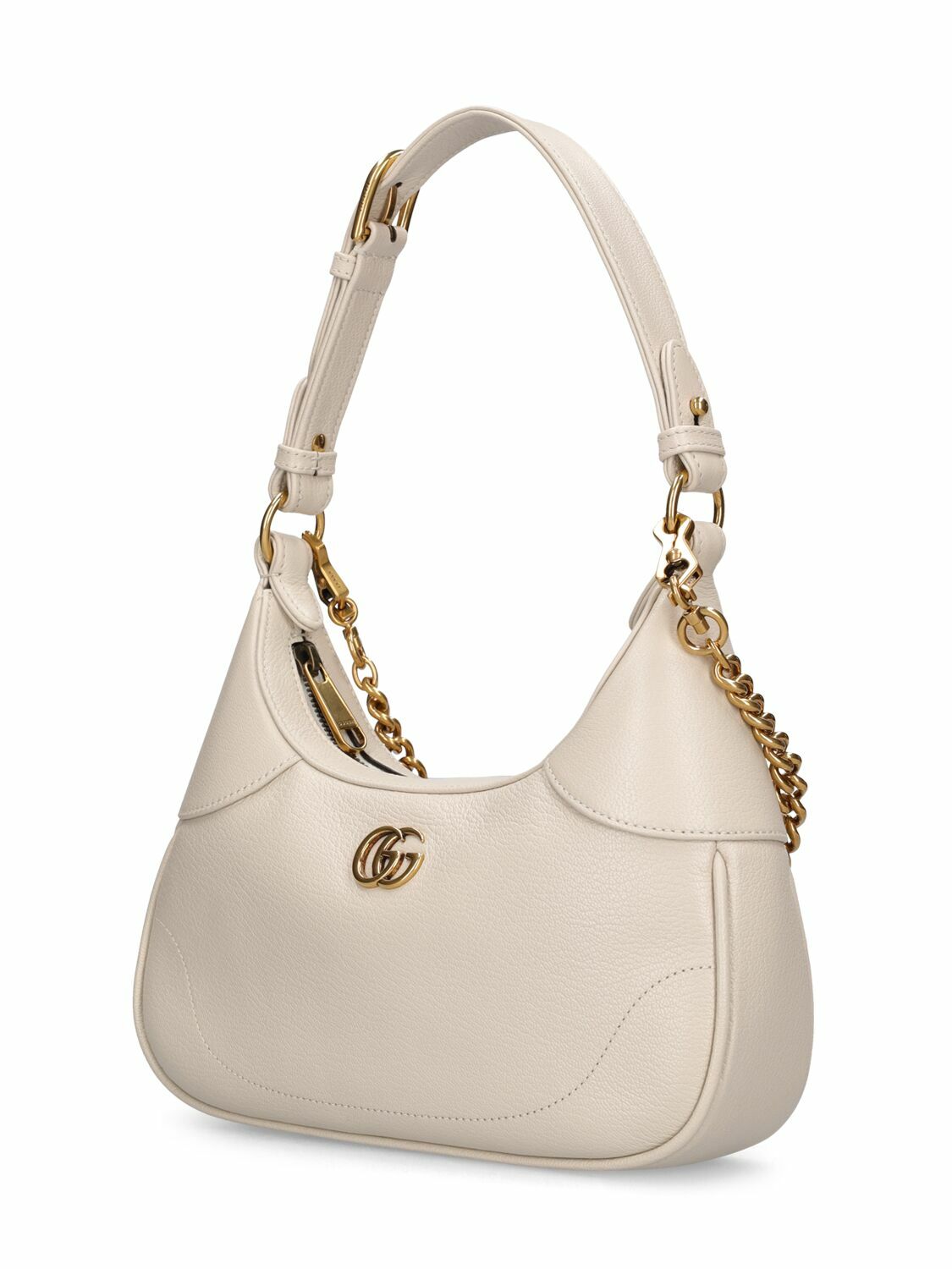 GUCCI - Small Aphrodite Leather Shoulder Bag