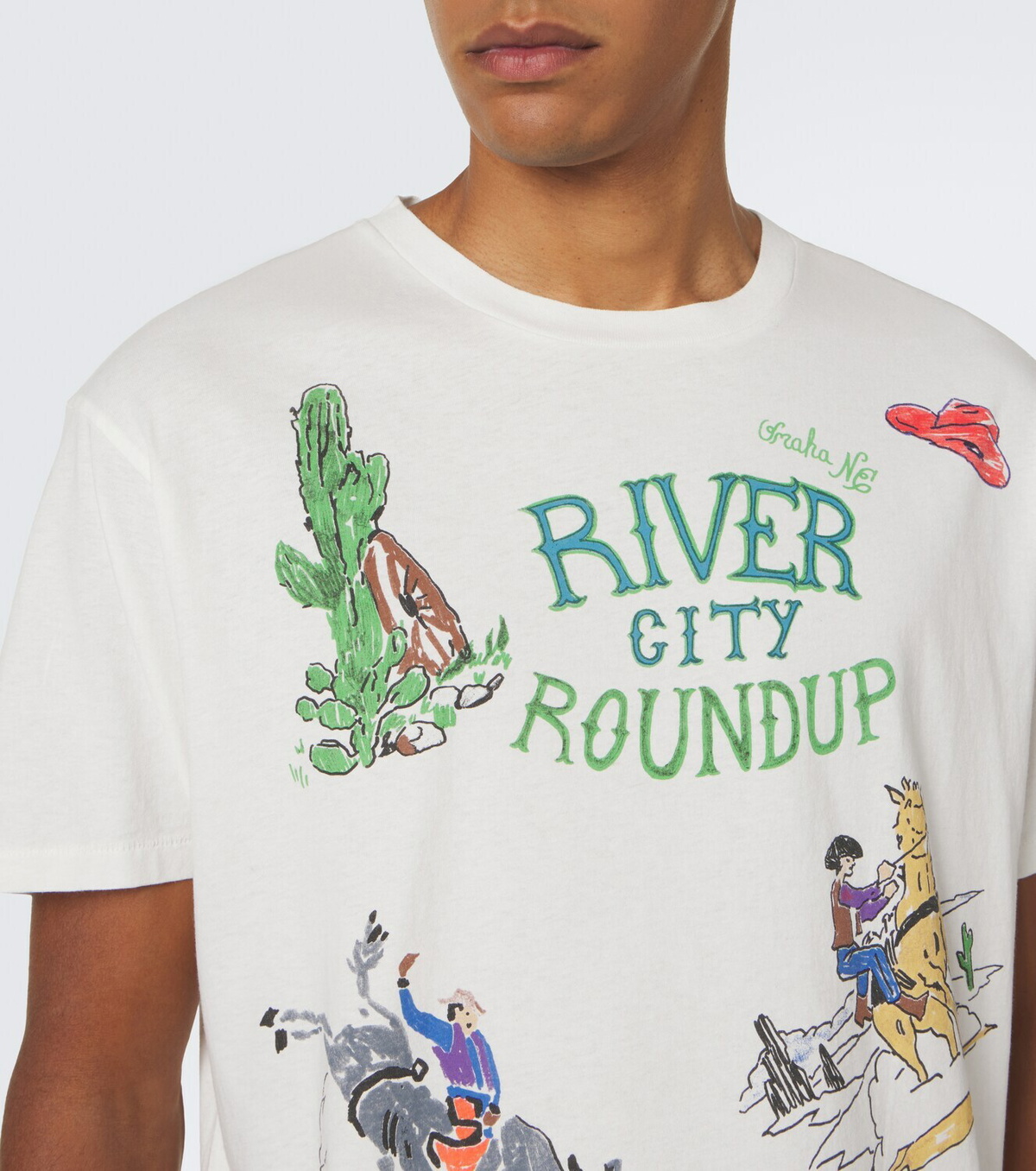 Bode Printed cotton jersey T-shirt