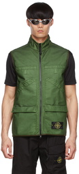 Stone Island Khaki Cotton Vest