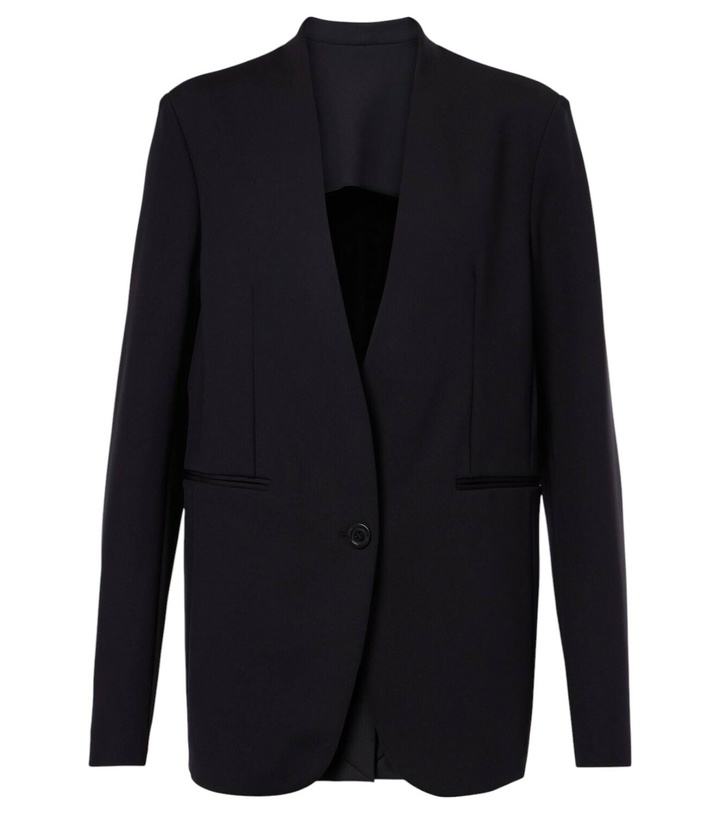 Photo: Wolford Scuba single-breasted blazer