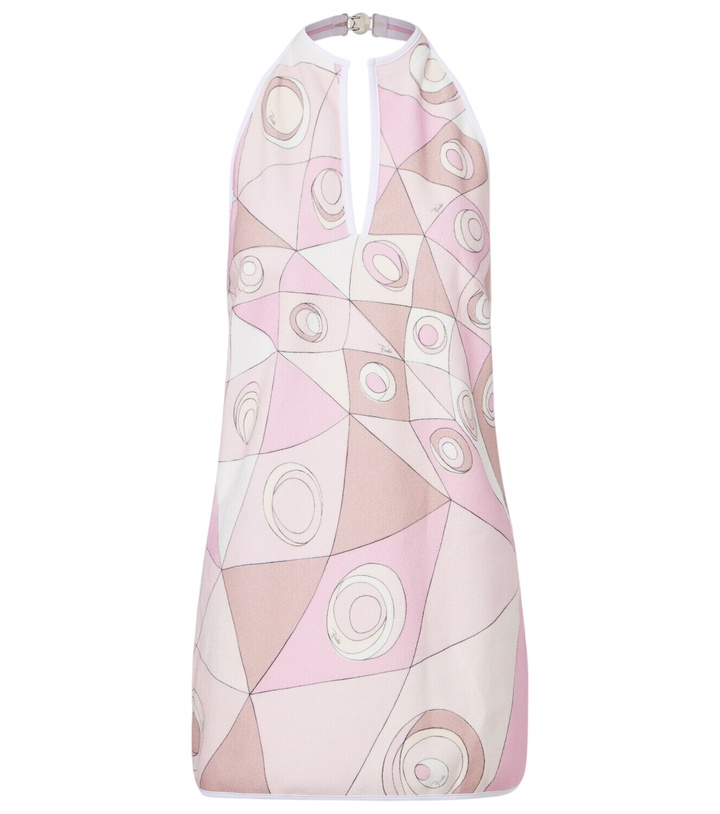Photo: Pucci Occhi cotton-blend minidress