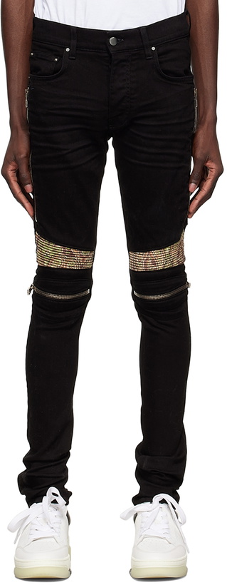 Photo: AMIRI Black Paneled Jeans