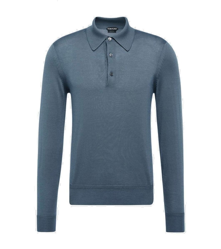 Photo: Tom Ford Cashmere and silk polo shirt