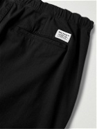 Norse Projects - Ezra Straight-Leg Stretch-Cotton Twill Trousers - Black