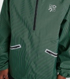 Loewe x On Storm striped half-zip jacket