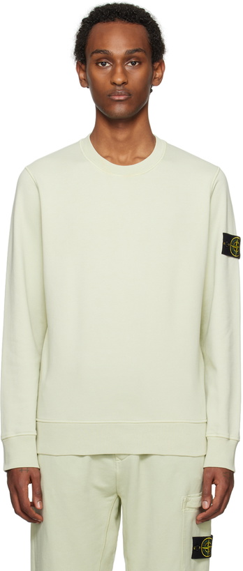 Photo: Stone Island Green Patch Sweatshirt