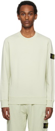 Stone Island Green Patch Sweatshirt