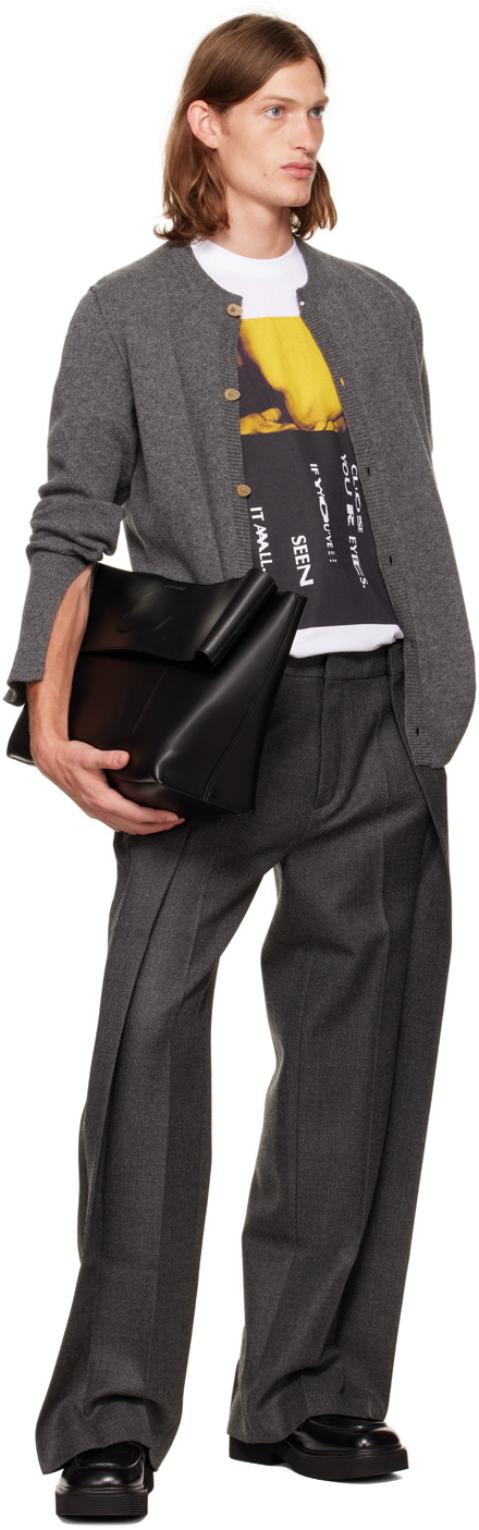 トップス T/SEHNE ASYMMETRIC GROWN-ON SCARF JUMPER T/SEHNE ASYMMETRIC GROWN-ON SCARF JUMPER