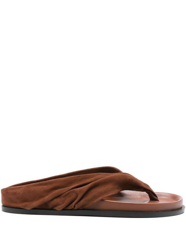 Photo: A.EMERY Brown The Shaw Sandals