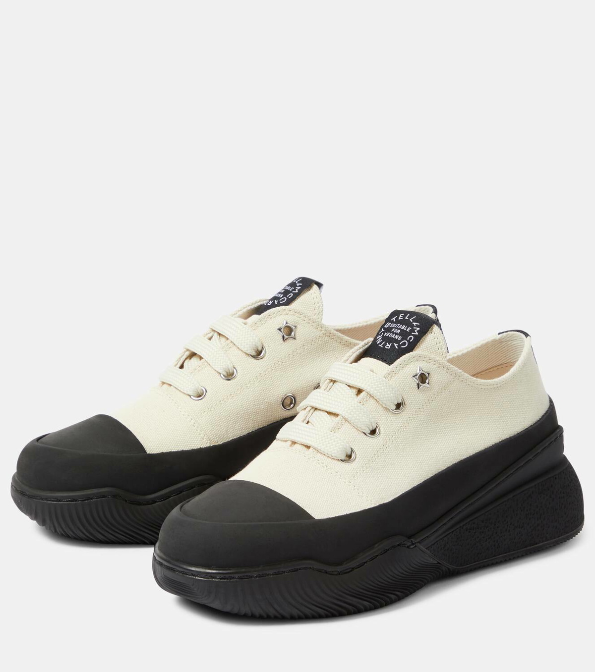Stella McCartney Loop canvas platform sneakers Stella McCartney Stella McCartney Loop canvas platform sneakers Stella McCartney