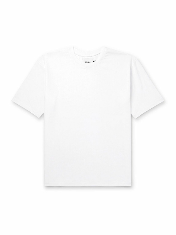 Photo: Drake's - Cotton-Jersey T-Shirt - White