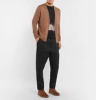 Isabel Benenato - Black Tapered Linen Drawstring Trousers - Men - Black