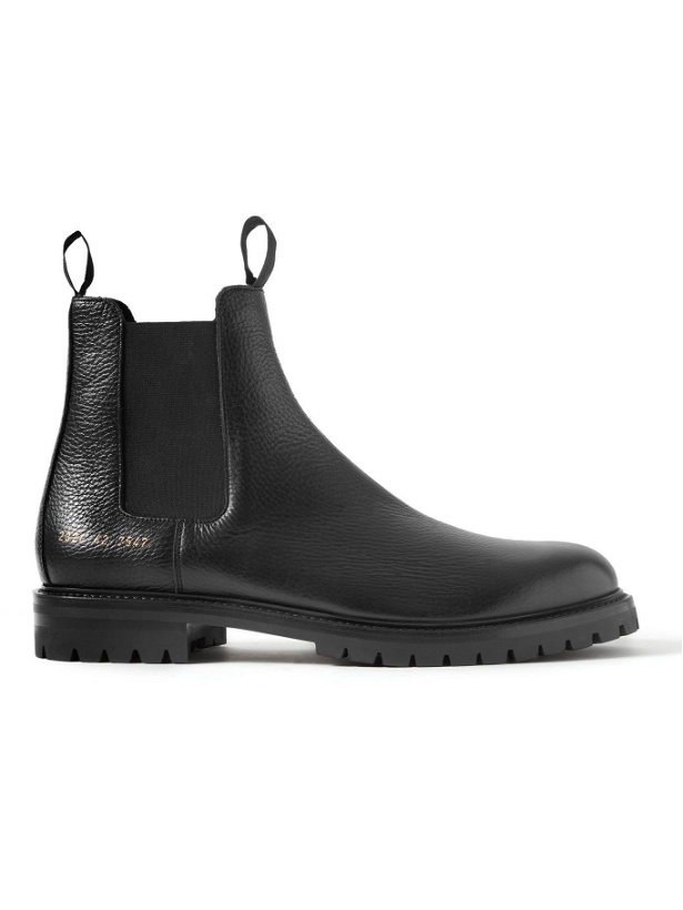 Photo: Common Projects - Full-Grain Leather Chelsea Boots - Black