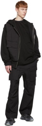 Juun.J Black Cotton Cargo Pants