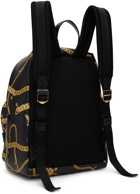 Versace Black Chain Backpack