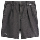 WTAPS Men's Blues Straight Shorts in Black