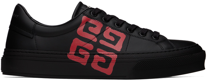 Photo: Givenchy Black City Sport Sneakers