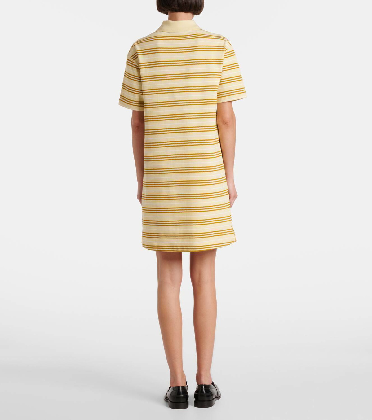 Burberry Icon Stripe cotton piquet minidress