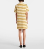 Burberry Icon Stripe cotton piquet minidress