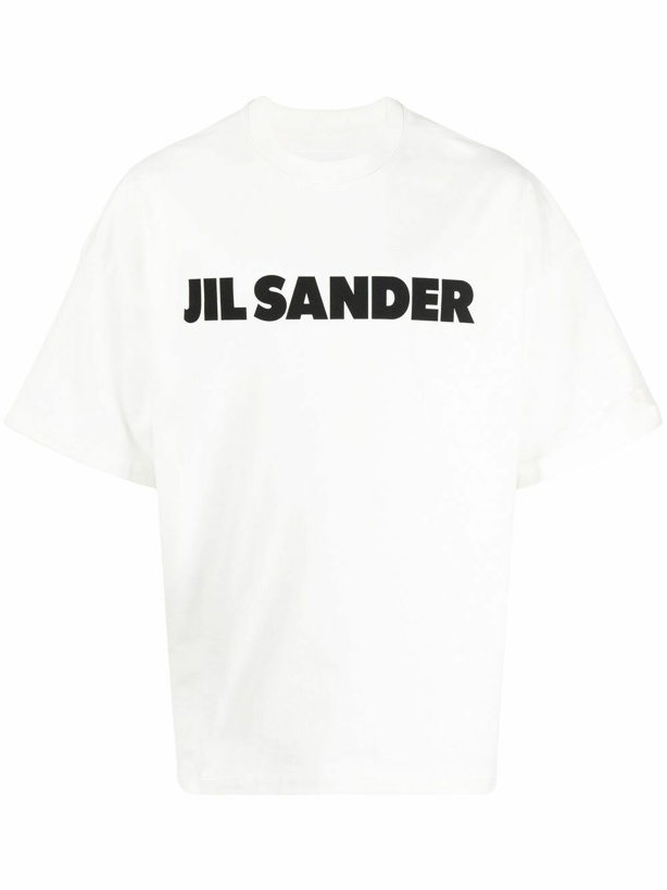 Photo: JIL SANDER - Logo Cotton T-shirt