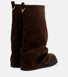 The Attico Robin suede knee-high boots