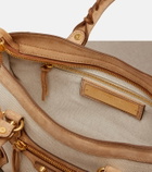 Balenciaga Le City Small canvas top-handle bag