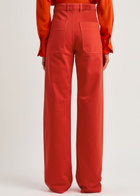 Petar Petrov Dream Lover Straight-leg Jeans Red