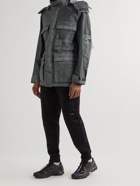 C.P. Company - Co-Ted Metropolis Garment-Dyed Ripstop Hooded Jacket - Gray