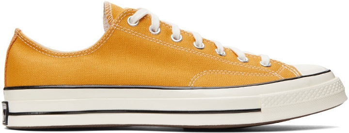 Photo: Converse Yellow Chuck 70 OX Low Sneakers